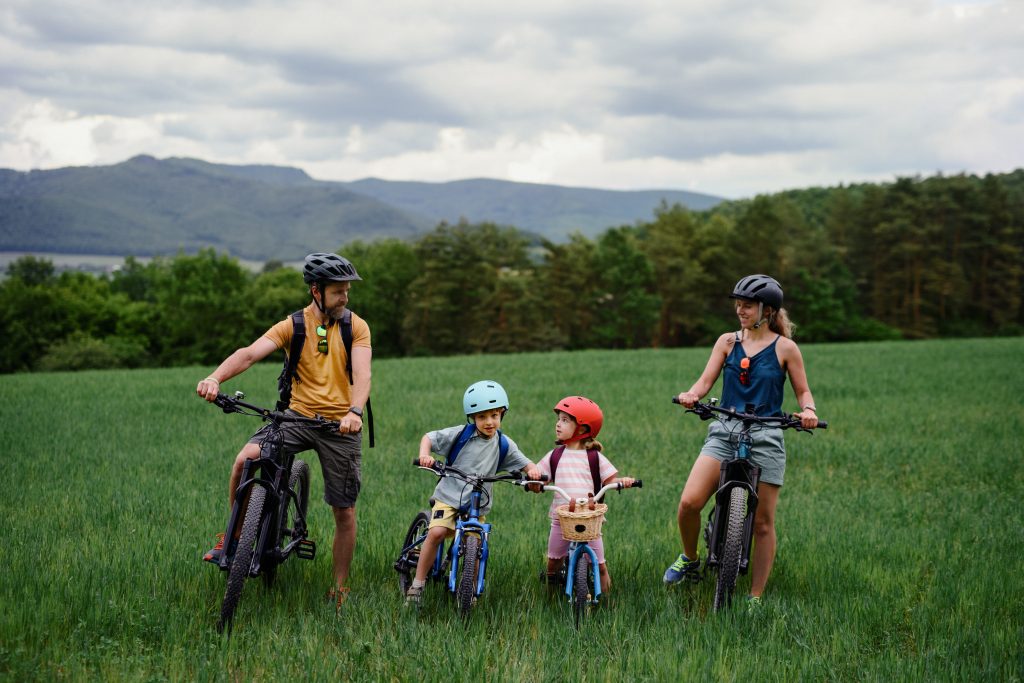 family bike tour
