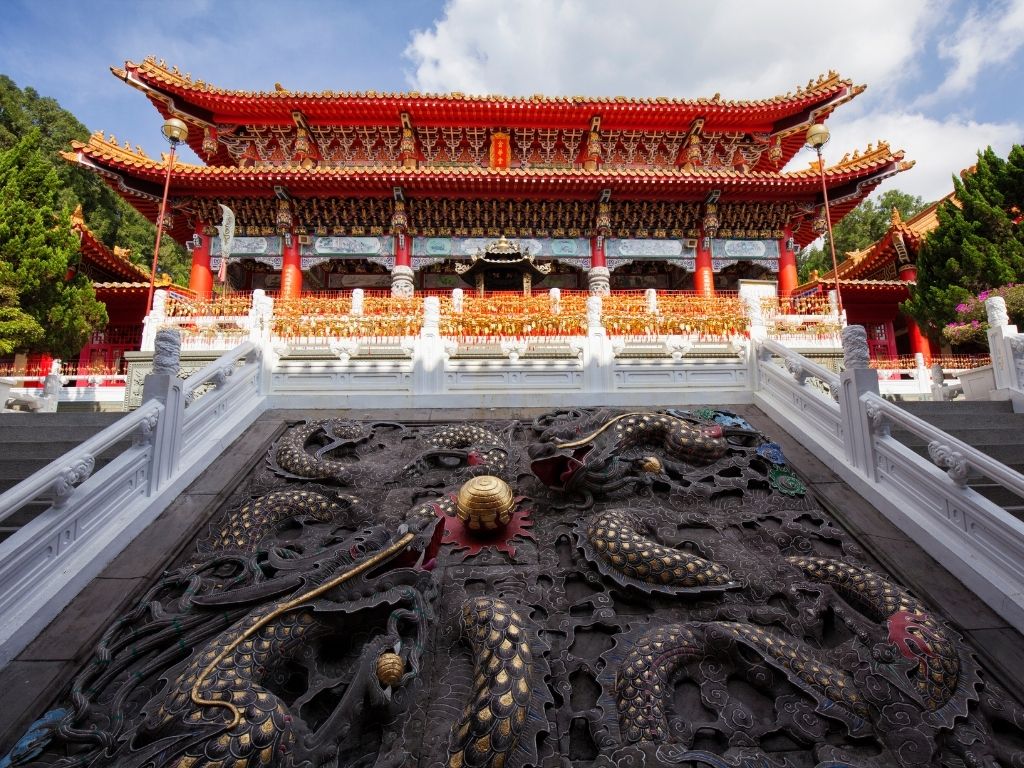 Wenwu temple at Sun Moon Lake, Taiwan